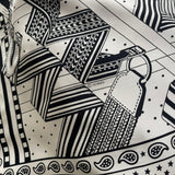 Scarf 55 (Sangles en Zigzag bandana)