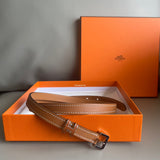 Hermes pop h belt 金棕 x 銀 #85