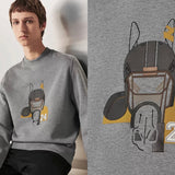 男裝 衛衣 Quarterb'H crewneck sweater (Size L)