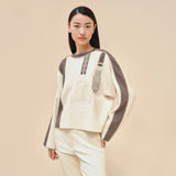女裝 "Etriers" embroidered long-sleeve sweater (Size 38)