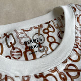 女裝Tee "Do Re Boucles" flared t-shirt"  (Size 36)