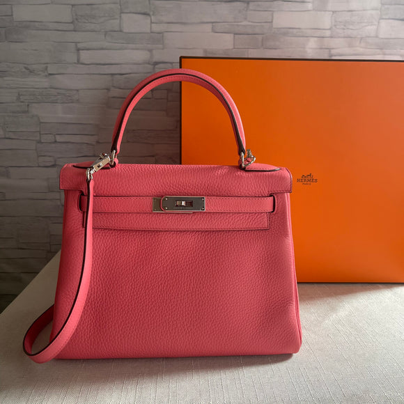 (95新)Hermes Kelly 28 8w 銀扣 - hk$88000 (訂金)